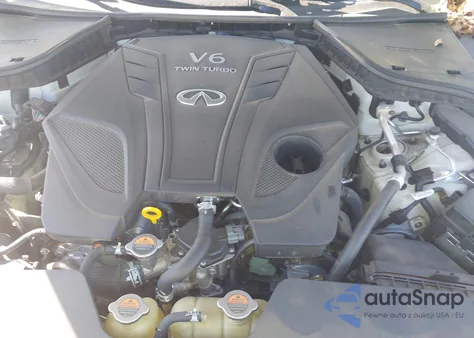 2019 Infiniti Q50 3.0T Red Sport 400 from USA, damaged, VIN JN1FV7AR6KM800091